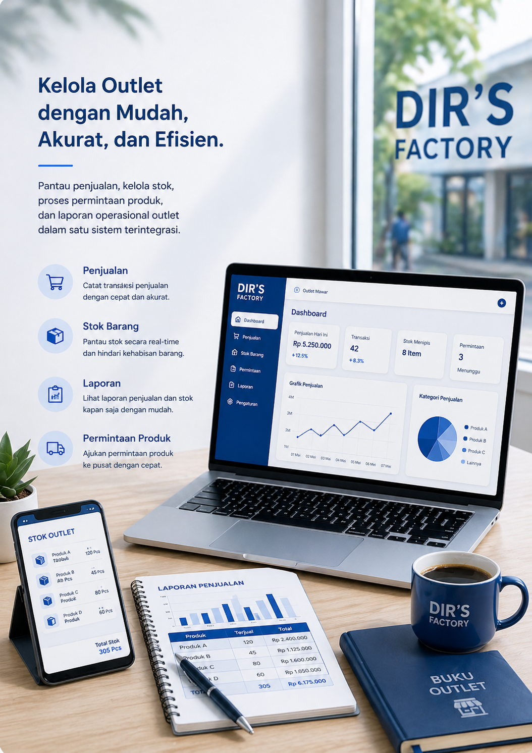 Outlet Login Illustration